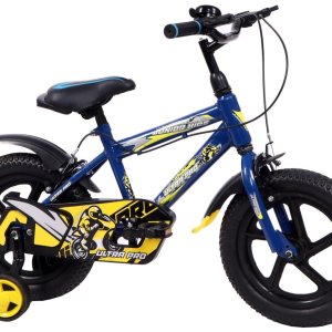 JUNIOR KID BMX 14 Inch Kids Cycle with Side Wheels Ideal for 2 to 5 Years Boys and Girls Bicycle for Children