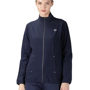 John Ally Women’s Sports Gym Jacket with both side zipper pockets with Mesh/Net material perfect for Winter, Workout, Running, Sports, Hiking, Travelling, and Casual wear.