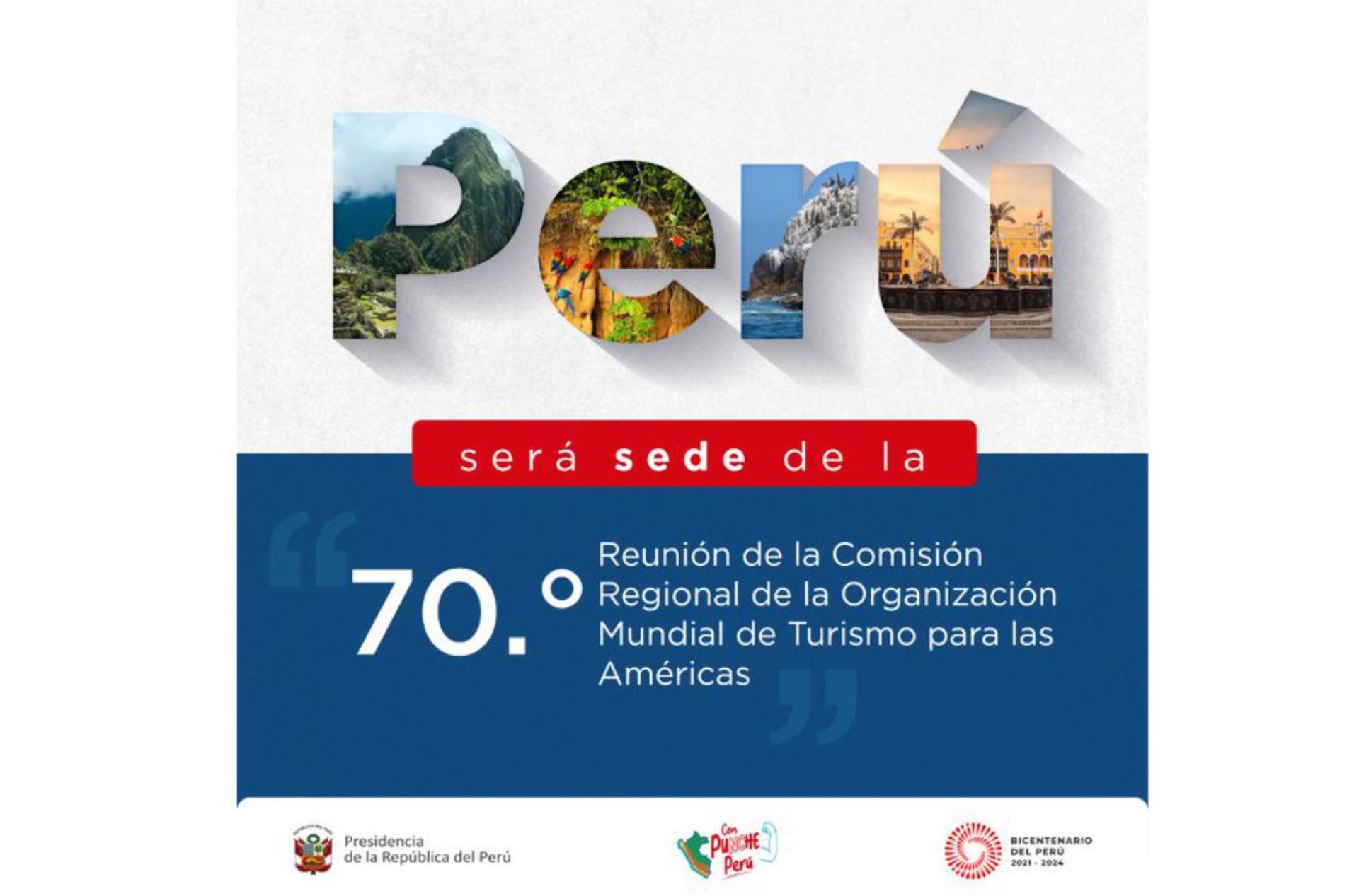 Congreso ratifica acuerdo: Perú acogerá la Cumbre ONU Turismo de las Américas Congreso ratifica acuerdo: Perú acogerá la Cumbre ONU Turismo de las Américas