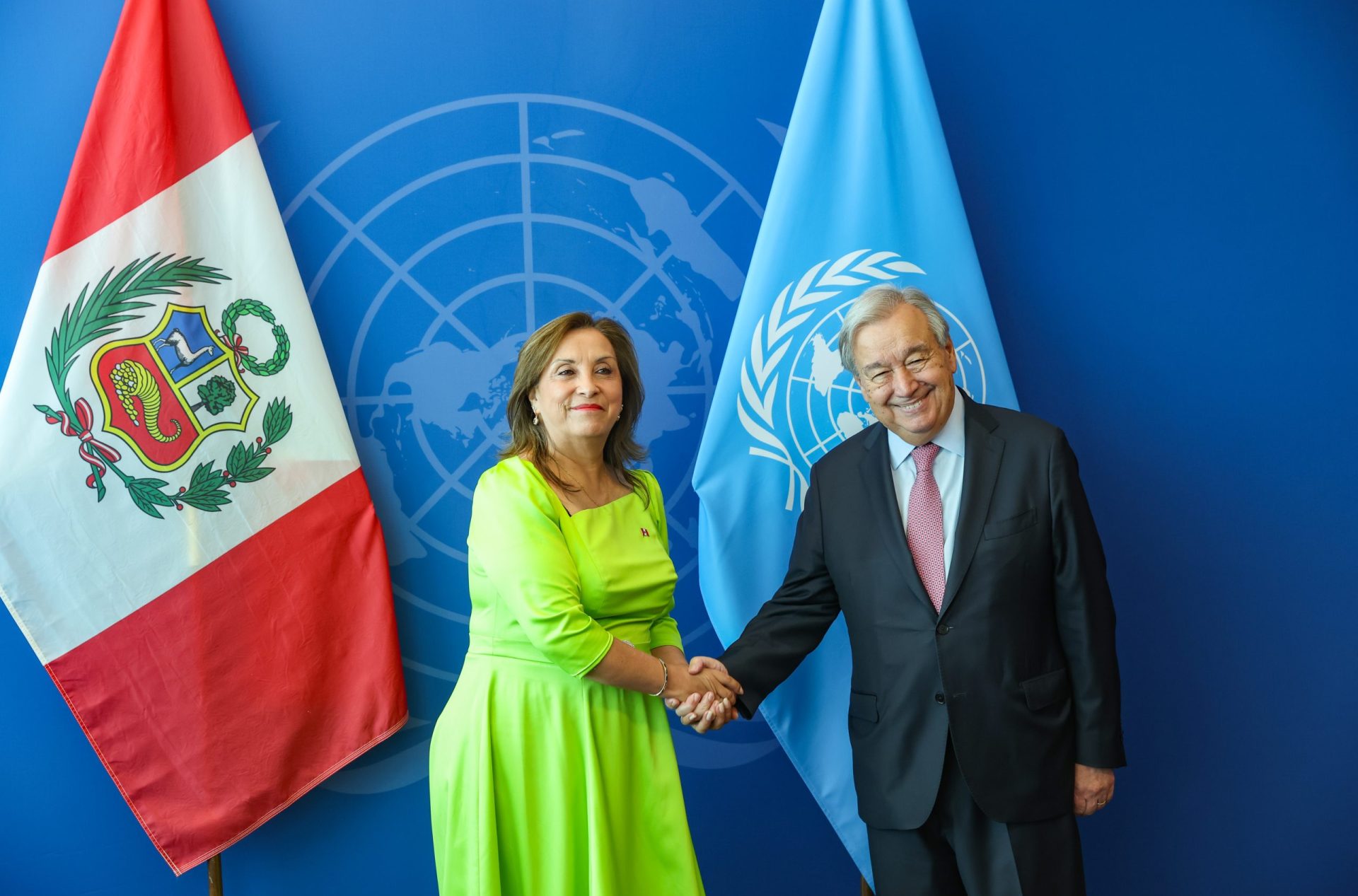 Presidenta Boluarte se reunió con secretario general de las Naciones Unidas Presidenta Boluarte se reunió con secretario general de las Naciones Unidas