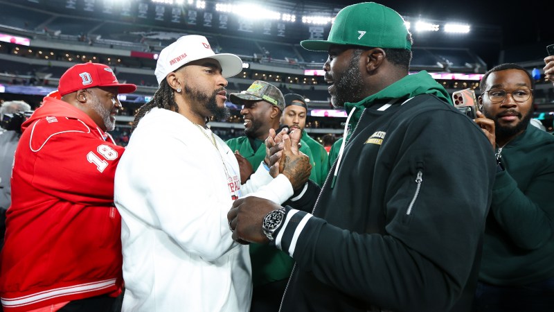 DeSean Jackson's Delaware State bests Michael Vick's Norfolk State at Eagles' Lincoln Financial Field DeSean Jackson's Delaware State bests Michael Vick's Norfolk State at Eagles' Lincoln Financial Field