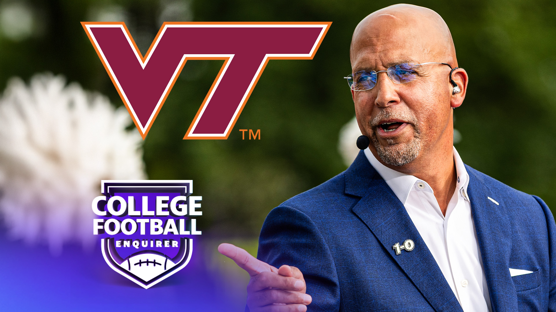 Discussing Virginia Tech hiring James Franklin, Ole Miss giving Lane Kiffin a deadline & CFP rankings. Discussing Virginia Tech hiring James Franklin, Ole Miss giving Lane Kiffin a deadline & CFP rankings.