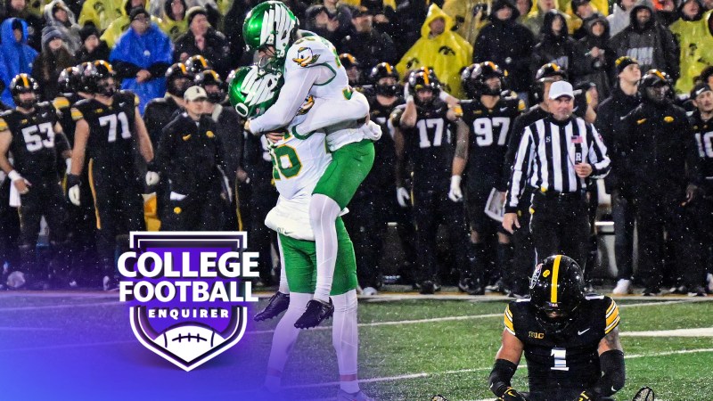 Week 11 recap: Indiana and Oregon avoid upsets & Michigan separating from Big Ten's decision?! Week 11 recap: Indiana and Oregon avoid upsets & Michigan separating from Big Ten's decision?!