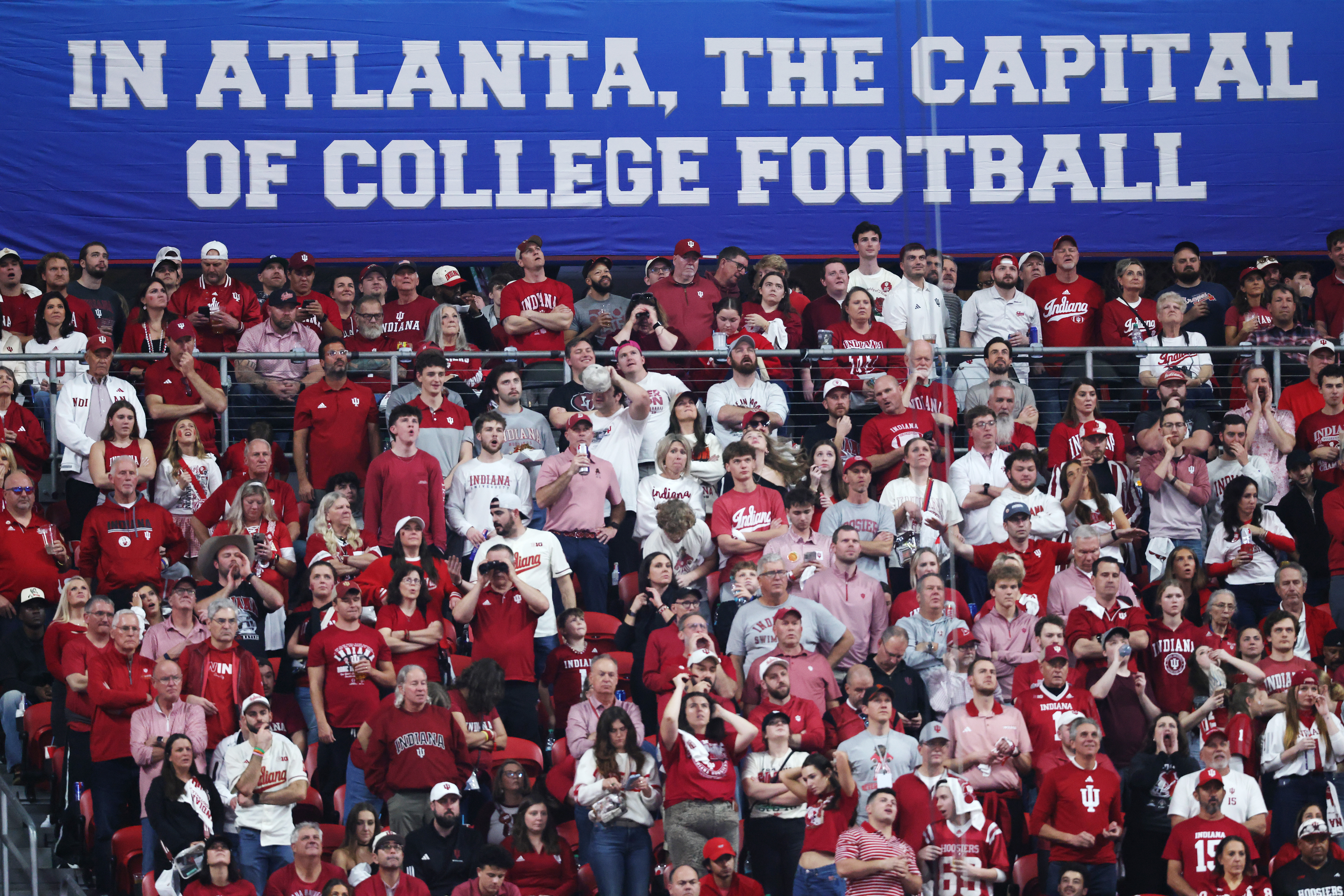 Indiana fans owned the Capital of College Football Friday night. (Kevin C. Cox/Getty Images)