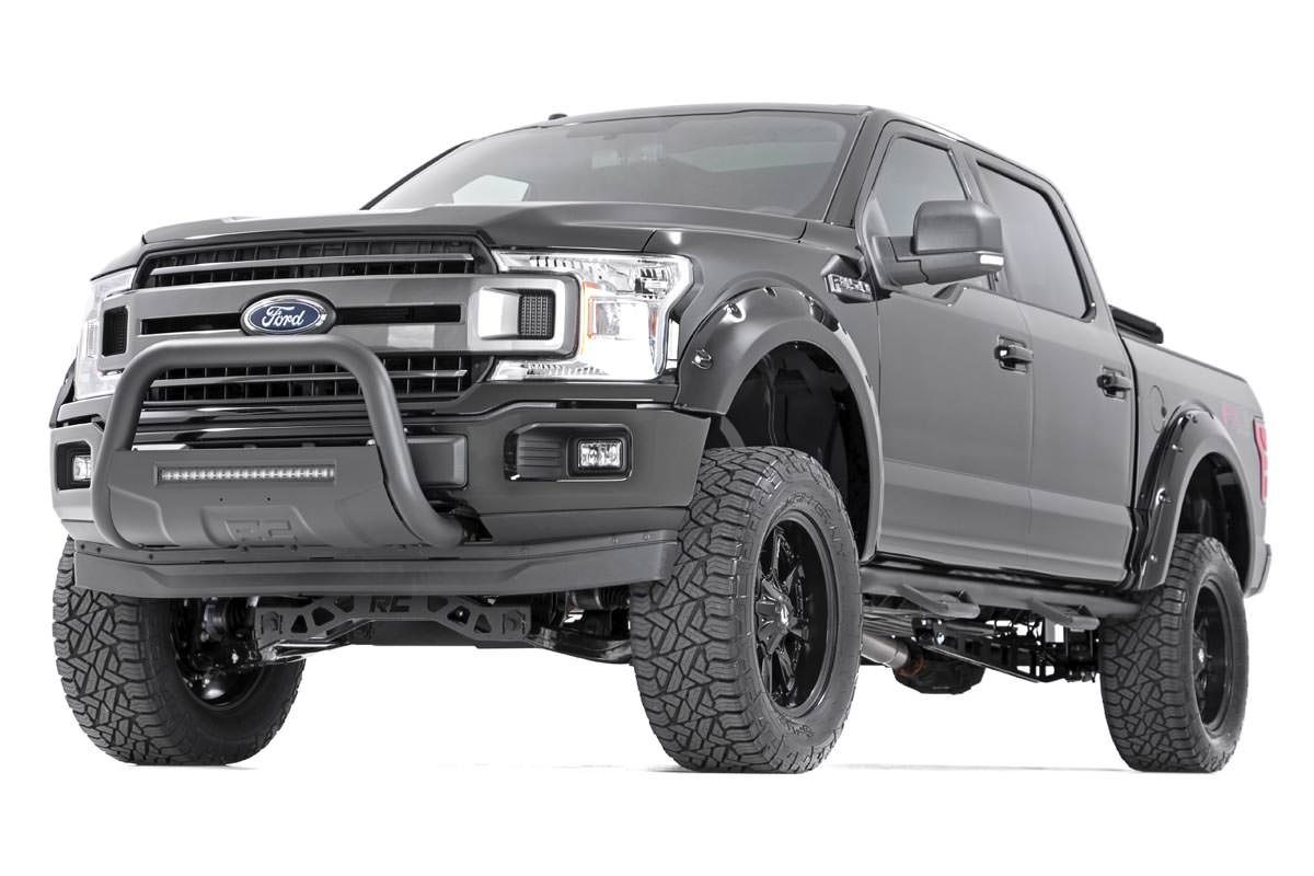 Rough Country Black LED Bull Bar B-F4041