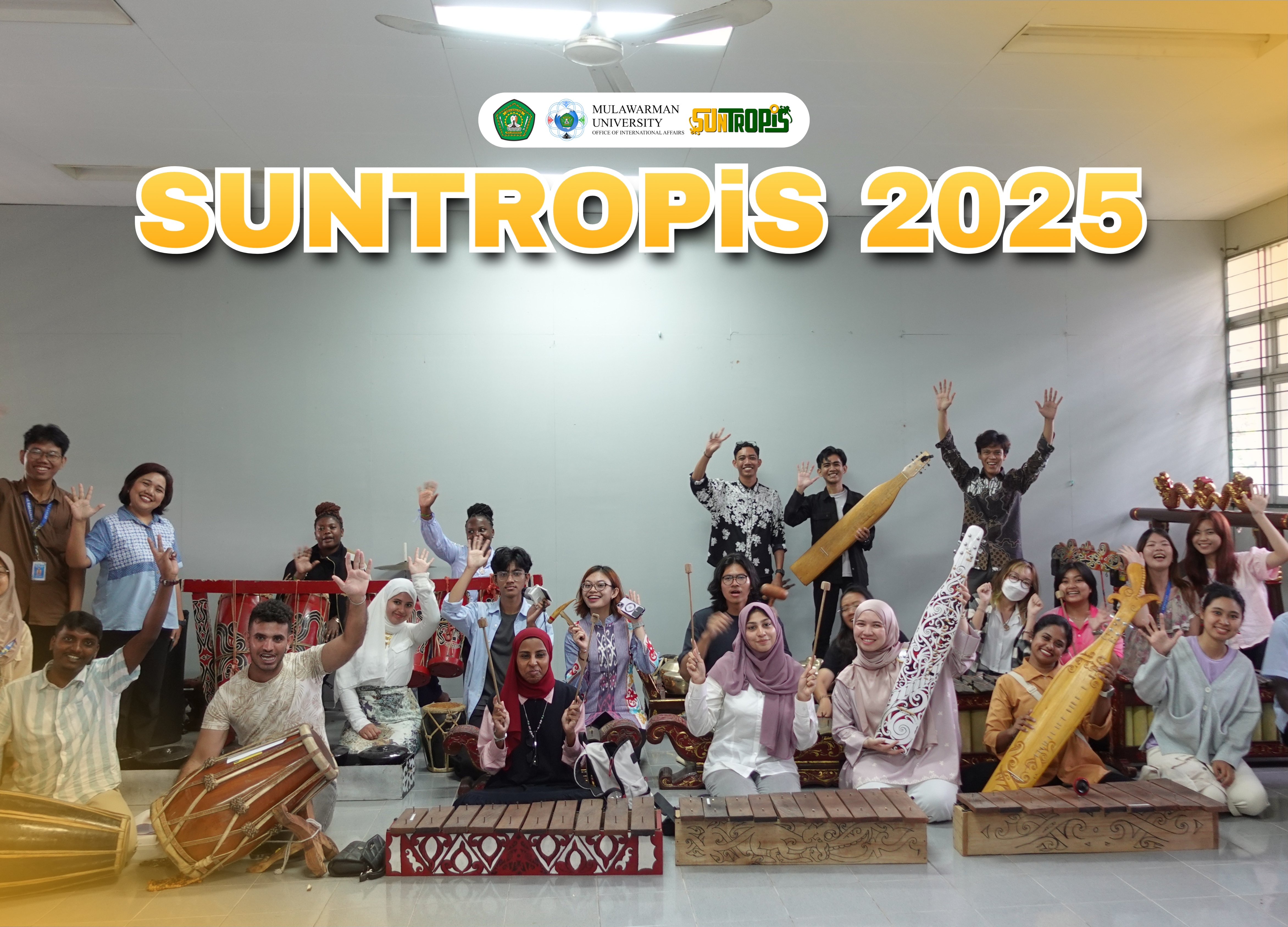 SUNTROPiS 2025 Participants Immersed in East Kalimantan’s Cultural Harmony at Mulawarman University SUNTROPiS 2025 Participants Immersed in East Kalimantan’s Cultural Harmony at Mulawarman University