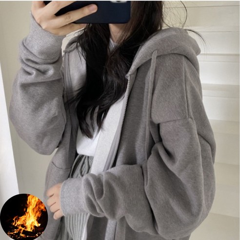 추천상품 겨울을 위한 편안한 온기: 밍고쓰 베이직 오버핏 기모 후드집업 추천상품 겨울을 위한 편안한 온기: 밍고쓰 베이직 오버핏 기모 후드집업