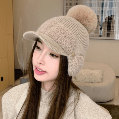 추천제품 바이브라이프 방울모자 겨울 여성 방한모자 귀마개 추천제품 바이브라이프 방울모자 겨울 여성 방한모자 귀마개
