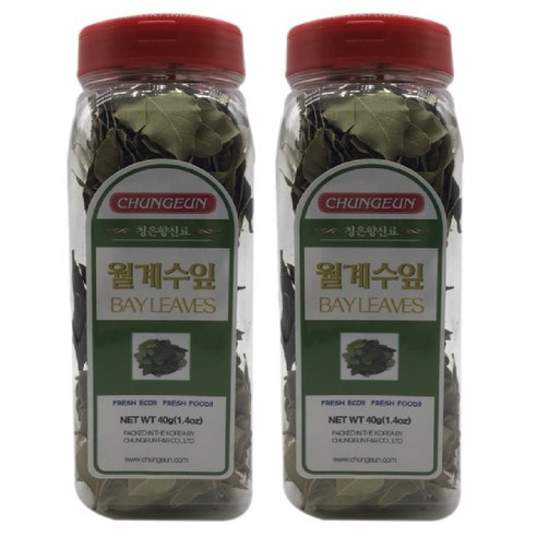 월계수나무 추천상품 청은 월계수잎 40g, 2개 월계수나무 추천상품 청은 월계수잎 40g, 2개