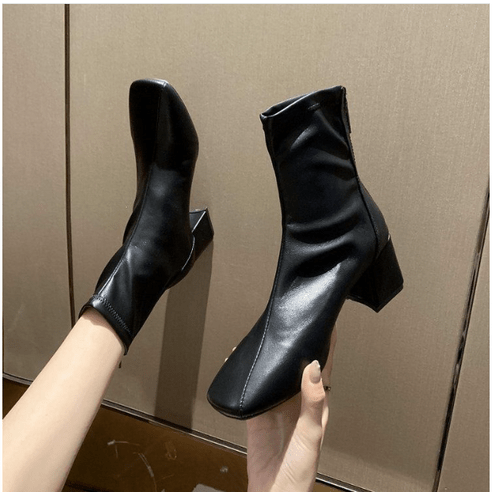 미소페첼시부츠 추천상품 앤시오 가죽 삭스 앵클 부츠 6cm 미소페첼시부츠 추천상품 앤시오 가죽 삭스 앵클 부츠 6cm