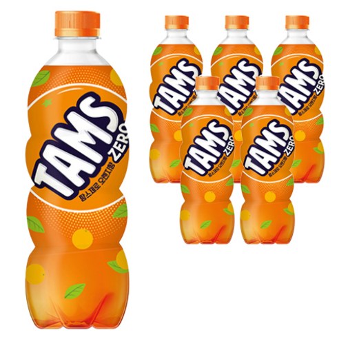 추천제품 롯데칠성음료 탐스 제로 오렌지향 6개, 600ml 추천제품 롯데칠성음료 탐스 제로 오렌지향 6개, 600ml