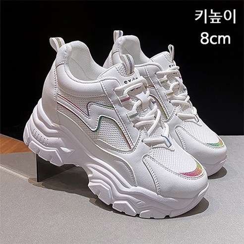 추천제품 엘다르 지아스 여성 키높이 운동화 (굽 8cm) 굽있는운동화 추천제품 엘다르 지아스 여성 키높이 운동화 (굽 8cm) 굽있는운동화