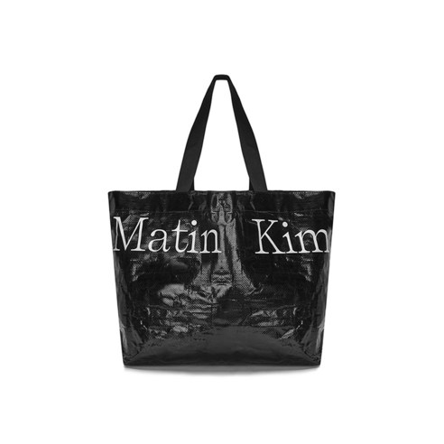 마뗑킴가방 추천상품 백화점매장판 마뗑킴 MATIN TARPAULIN SHOPPER BAG IN BLACK 마뗑킴가방 추천상품 백화점매장판 마뗑킴 MATIN TARPAULIN SHOPPER BAG IN BLACK