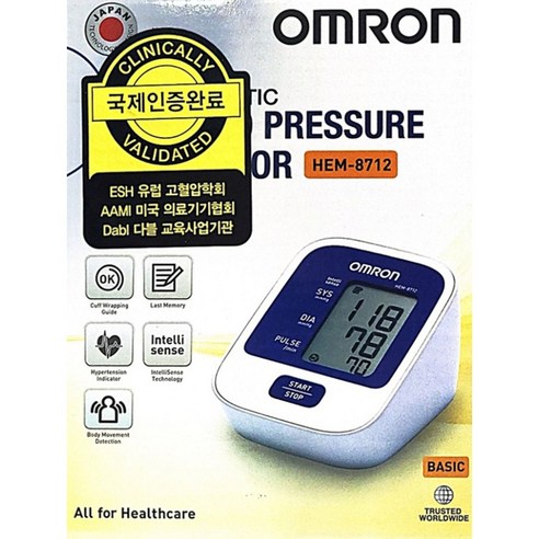 OMRON혈압계 추천상품 오므론 자동 전자 혈압계 HEM-7140T1 블루투스 HEM-8712 OMRON혈압계 추천상품 오므론 자동 전자 혈압계 HEM-7140T1 블루투스 HEM-8712