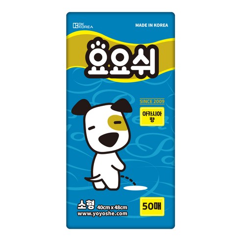 추천제품 요요쉬 반려견용 배변패드 스카이 아카시아향 50매입 추천제품 요요쉬 반려견용 배변패드 스카이 아카시아향 50매입