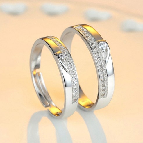 추천제품 RC87SET Silver 함께 만든 하트 은반지 커플링 추천제품 RC87SET Silver 함께 만든 하트 은반지 커플링