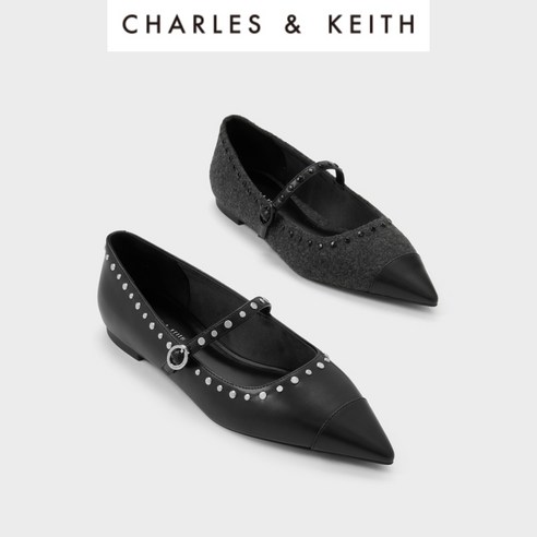 찰스앤키스메리제인 추천상품 CHARLES&KEITH 찰스앤키스 스터드 포인트 토 메리제인 슈즈 찰스앤키스메리제인 추천상품 CHARLES&KEITH 찰스앤키스 스터드 포인트 토 메리제인 슈즈