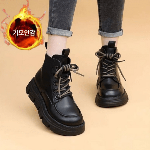 앵클부츠통굽 추천상품 MJ21 통굽워커 여성 숏발목 키높이 5cm 앵클부츠통굽 추천상품 MJ21 통굽워커 여성 숏발목 키높이 5cm