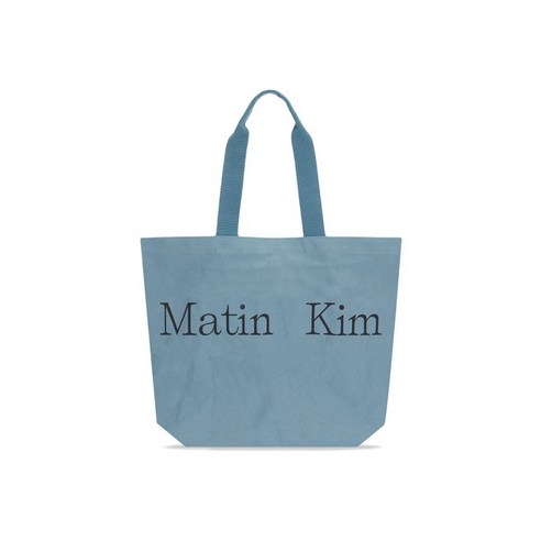 마뗑킴에코백 추천상품 마뗑킴 마뗑 로고 에코백 IN 블루 마뗑킴에코백 추천상품 마뗑킴 마뗑 로고 에코백 IN 블루