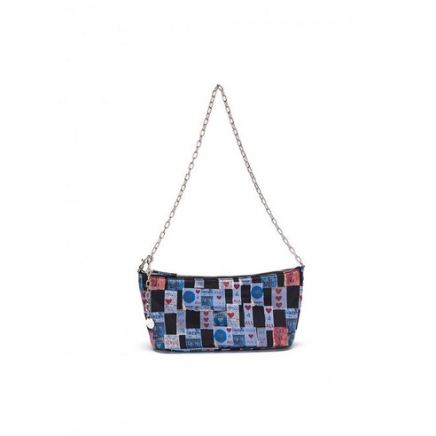 마뗑킴 추천상품 MATIN KIM 마뗑킴 BERLIN PRINT C하이N CANOE BAG IN BLUE 마뗑킴 추천상품 MATIN KIM 마뗑킴 BERLIN PRINT C하이N CANOE BAG IN BLUE