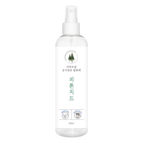 친환경탈취제 추천상품 더허브샵 차량&섬유 탈취제 250ml – 강력한 탈취 효과로 더욱 상쾌한 공간을 만들어줘요! 친환경탈취제 추천상품 더허브샵 차량&섬유 탈취제 250ml – 강력한 탈취 효과로 더욱 상쾌한 공간을 만들어줘요!