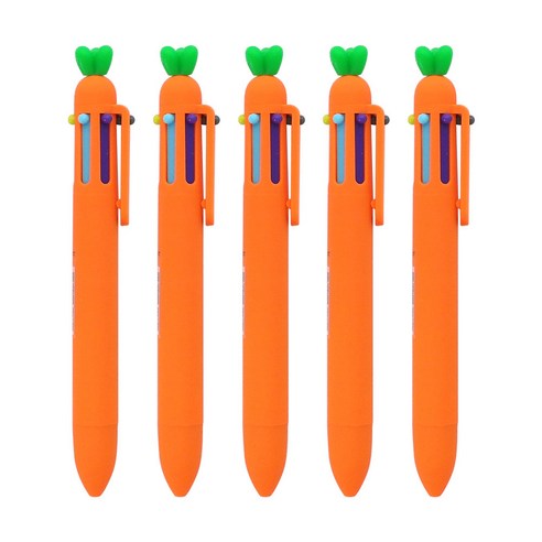추천제품 핑크풋 2000 당근 6색 볼펜 0.7mm 추천제품 핑크풋 2000 당근 6색 볼펜 0.7mm