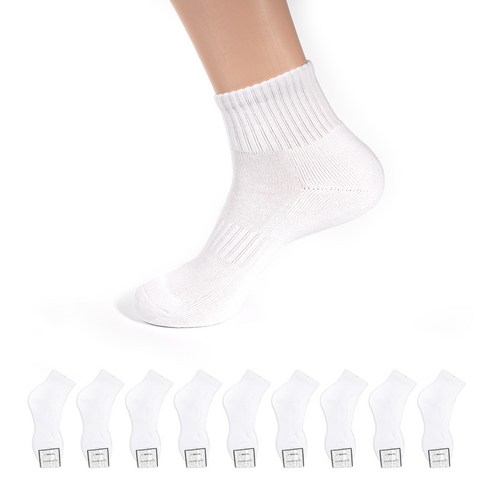 가나양말 추천상품 가나양말 스포츠 단목 양말 10켤레 남성 여성 운동화 헬스 러닝 테니스 탁구 골프 배드민턴 이중바닥 양말 화이트, 남(M) 가나양말 추천상품 가나양말 스포츠 단목 양말 10켤레 남성 여성 운동화 헬스 러닝 테니스 탁구 골프 배드민턴 이중바닥 양말 화이트, 남(M)