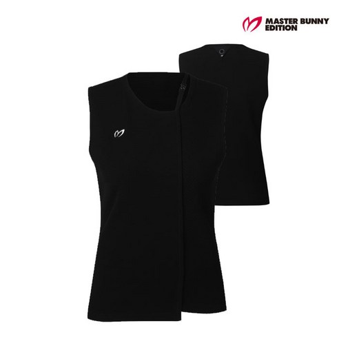 마스터바니여성골프웨어 추천상품 마스터바니에디션 골프여성 언밸런스 니트 베스트 M421B3SV151_BK 마스터바니여성골프웨어 추천상품 마스터바니에디션 골프여성 언밸런스 니트 베스트 M421B3SV151_BK