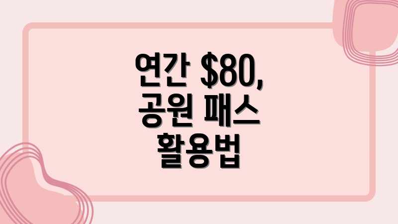 미국 국립공원 입장료, 똑똑하게 아끼는 꿀팁! 미국 국립공원 입장료, 똑똑하게 아끼는 꿀팁!
