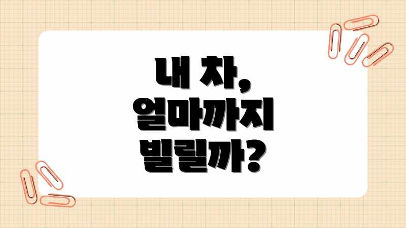자동차 담보 대출, 한도와 이자율 비교! 최적 선택은? 자동차 담보 대출, 한도와 이자율 비교! 최적 선택은?