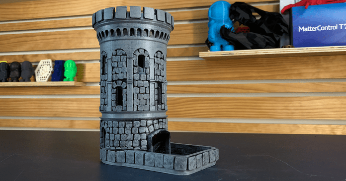 How To: Paint a 3D Printed Cube Tower How To: Paint a 3D Printed Cube Tower
