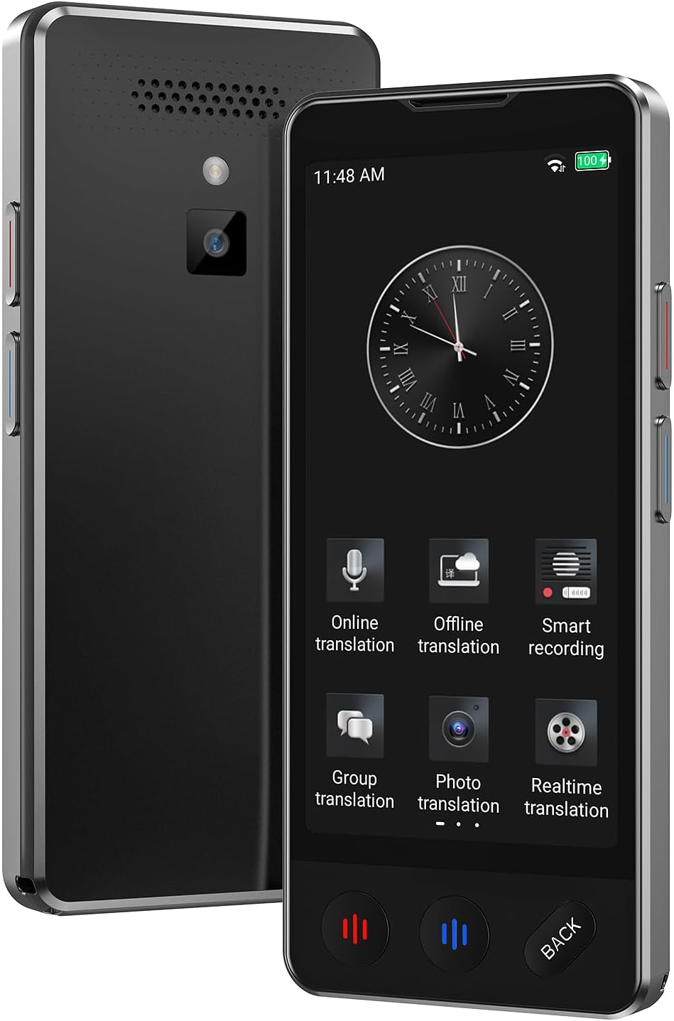 Language Translator Device No WiFi Needed, 2025 Upgraded Ai Translator, Support ChatGPT, Voice Instant Two-Way 138 Language Translator, Offline/Recording/Photo Translation for Business Travel Language Translator Device No WiFi Needed, 2025 Upgraded Ai Translator, Support ChatGPT, Voice Instant Two-Way 138 Language Translator, Offline/Recording/Photo Translation for Business Travel