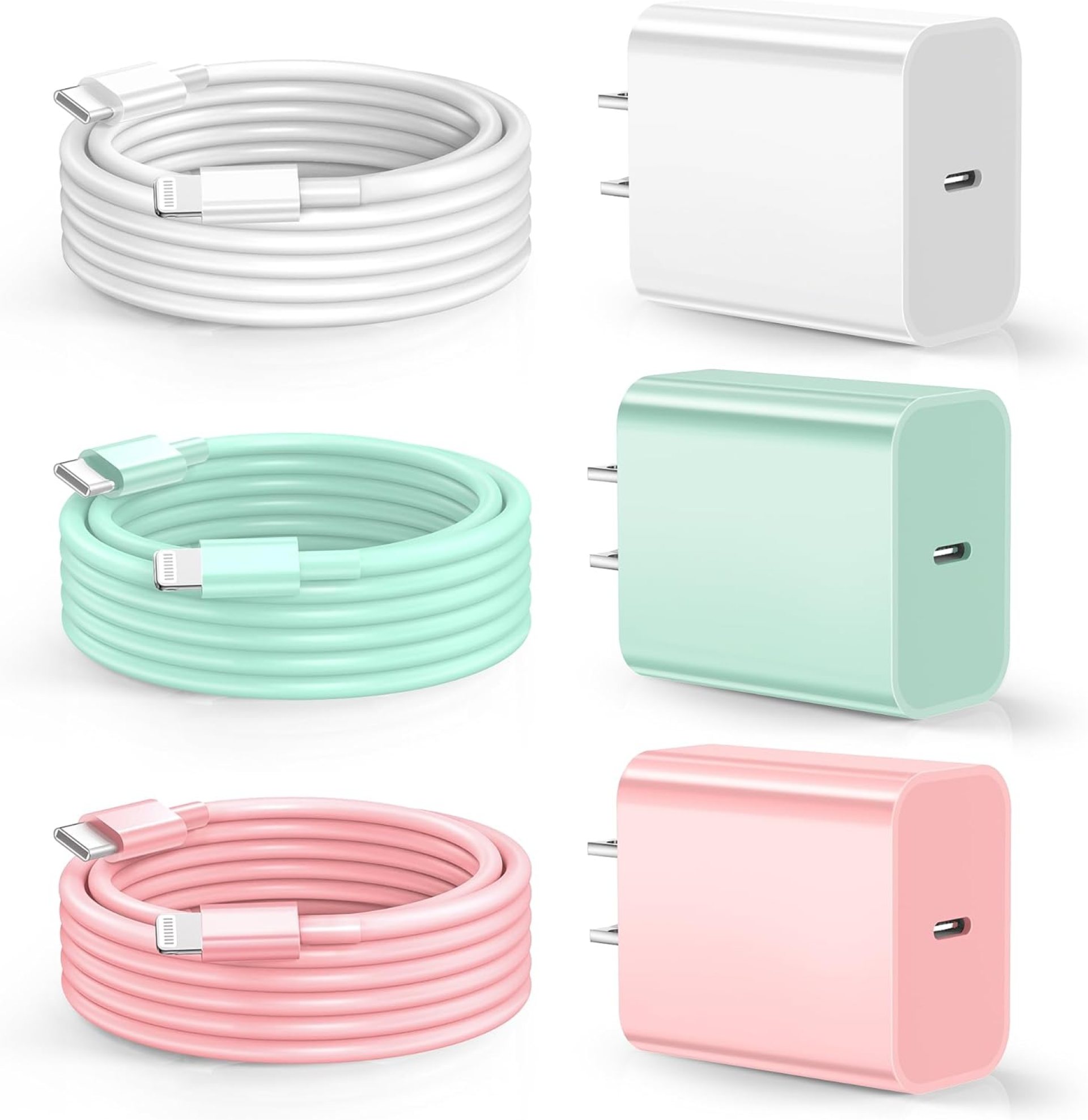 Dayaoncy for Phone Charger Fast Charging, Upgarded 20W USB C Wall Charger with 3Pack 10FT USB C to Lightning Cable, Phone Cable Fast Charging Compatible withi Phone 14/13/12/12 Pro Max/11/Xs Max/XR Dayaoncy for Phone Charger Fast Charging, Upgarded 20W USB C Wall Charger with 3Pack 10FT USB C to Lightning Cable, Phone Cable Fast Charging Compatible withi Phone 14/13/12/12 Pro Max/11/Xs Max/XR