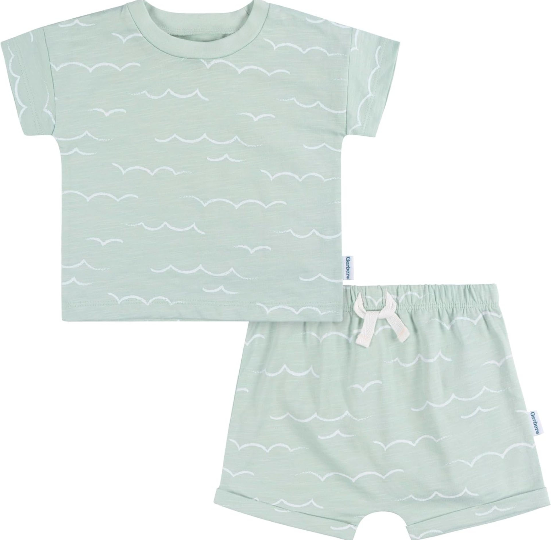Gerber Baby Boys’ T-Shirt and Shorts Set Gerber Baby Boys’ T-Shirt and Shorts Set
