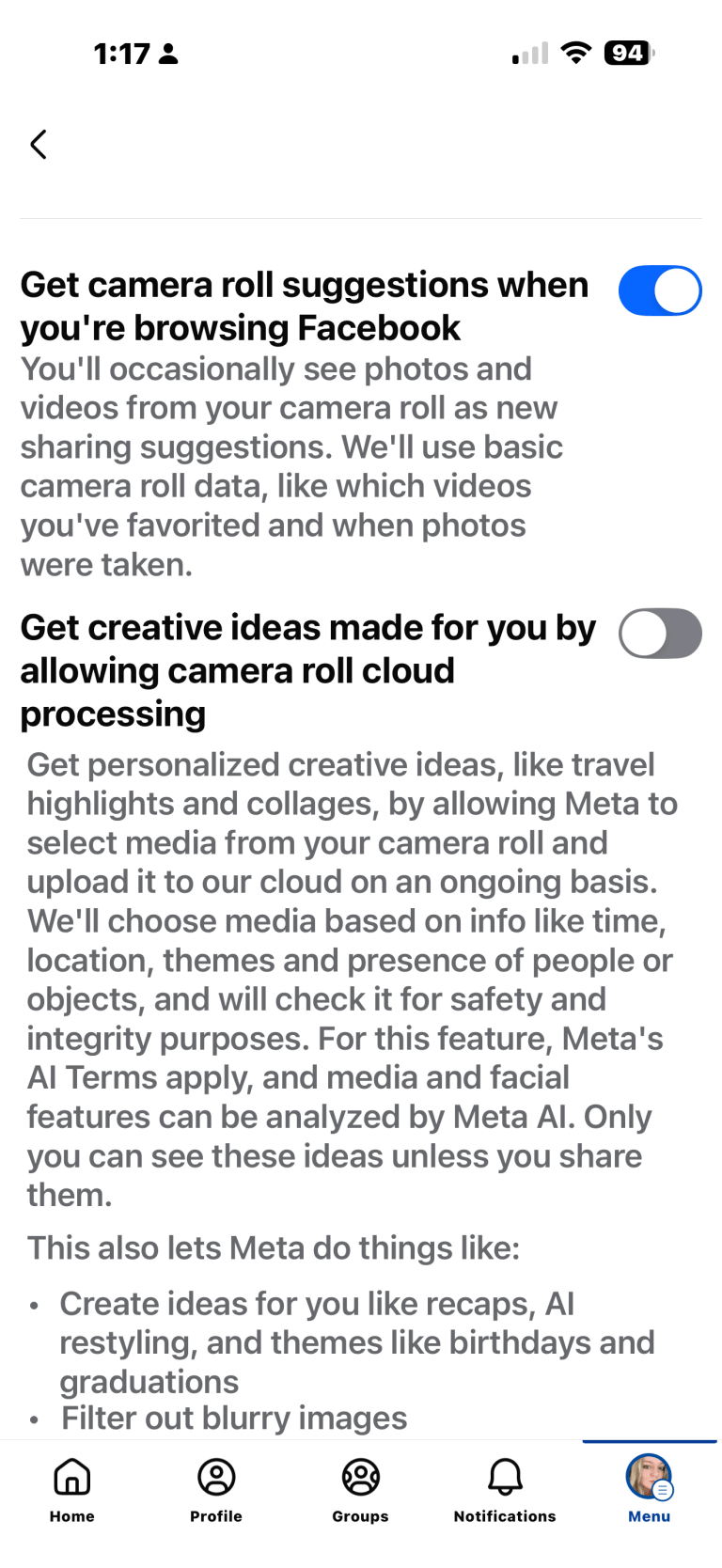 Facebook’s AI can now suggest edits to the photos still on your phone | TechCrunch Facebook’s AI can now suggest edits to the photos still on your phone | TechCrunch