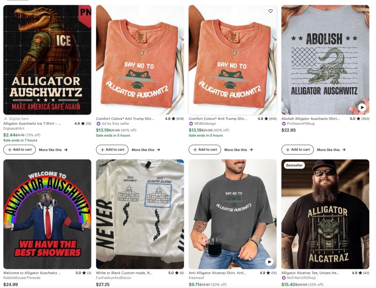 Etsy faces user boycott over ‘Alligator Alcatraz’ branded products | TechCrunch Etsy faces user boycott over ‘Alligator Alcatraz’ branded products | TechCrunch