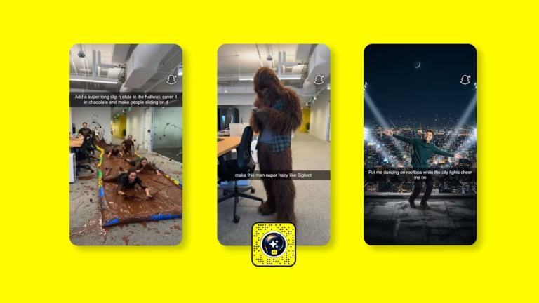 Snapchat makes its first open prompt AI Lens available for free in the US | TechCrunch Snapchat makes its first open prompt AI Lens available for free in the US | TechCrunch