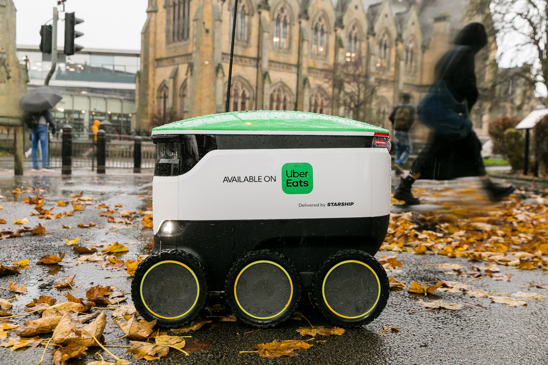 Uber Eats will use Starship sidewalk robots to deliver food in the UK | TechCrunch | FROUSA NEWS
