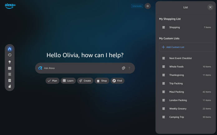Amazon’s AI assistant comes to the web with Alexa.com | TechCrunch Amazon’s AI assistant comes to the web with Alexa.com | TechCrunch