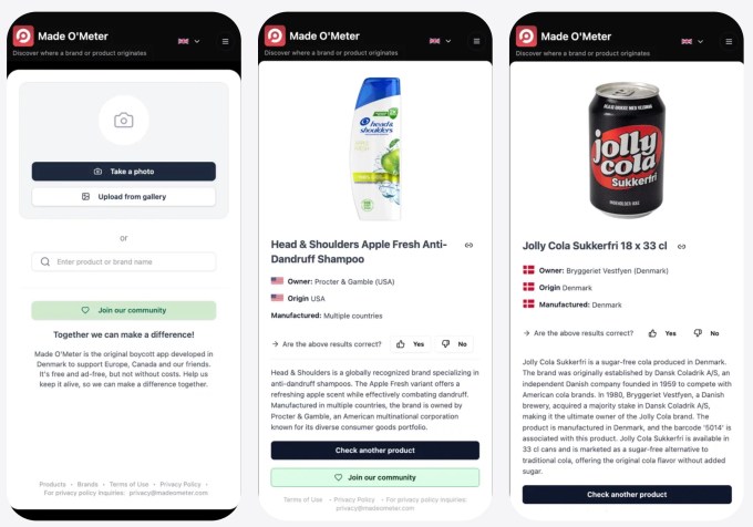 Apps for boycotting American products surge to the top of the Danish App Store | TechCrunch Apps for boycotting American products surge to the top of the Danish App Store | TechCrunch