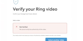 Ring is adding a new content verification feature to videos | TechCrunch
