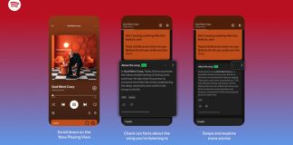 Spotify’s new feature lets you explore the story behind the song you’re listening to | TechCrunch