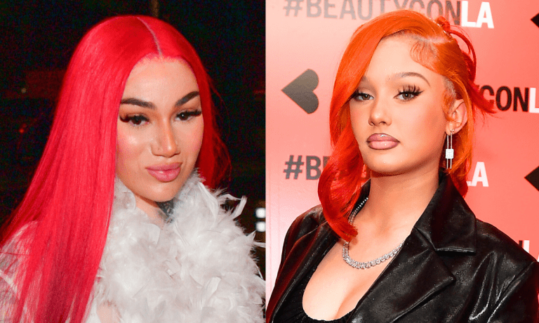 Bhad Bhabie Fires Back At Alabama Barker In Heated Rant Over Recent Mention Of Her Child’s Father Le Vaughn (VIDEO) Bhad Bhabie Fires Back At Alabama Barker In Heated Rant Over Recent Mention Of Her Child’s Father Le Vaughn (VIDEO)