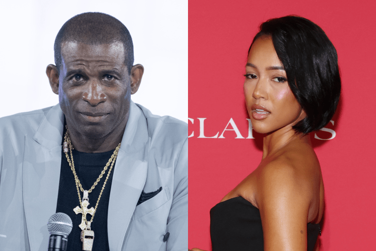 Hol’ On, Now! Deion Sanders Swerves Karrueche Tran Question After Tearful Clip Goes Viral (WATCH) Hol’ On, Now! Deion Sanders Swerves Karrueche Tran Question After Tearful Clip Goes Viral (WATCH)