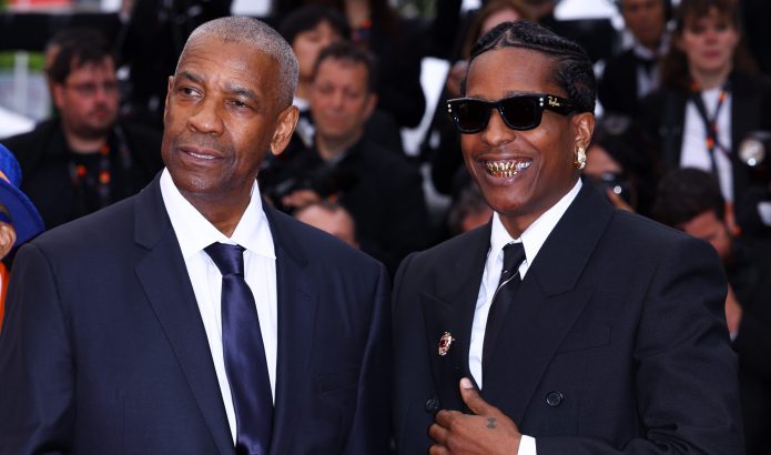 Smooth Swipe! Fans Are Losing It After Denzel Washington Jokingly Swipes A$AP Rocky’s Watch Mid-Interview (VIDEO)