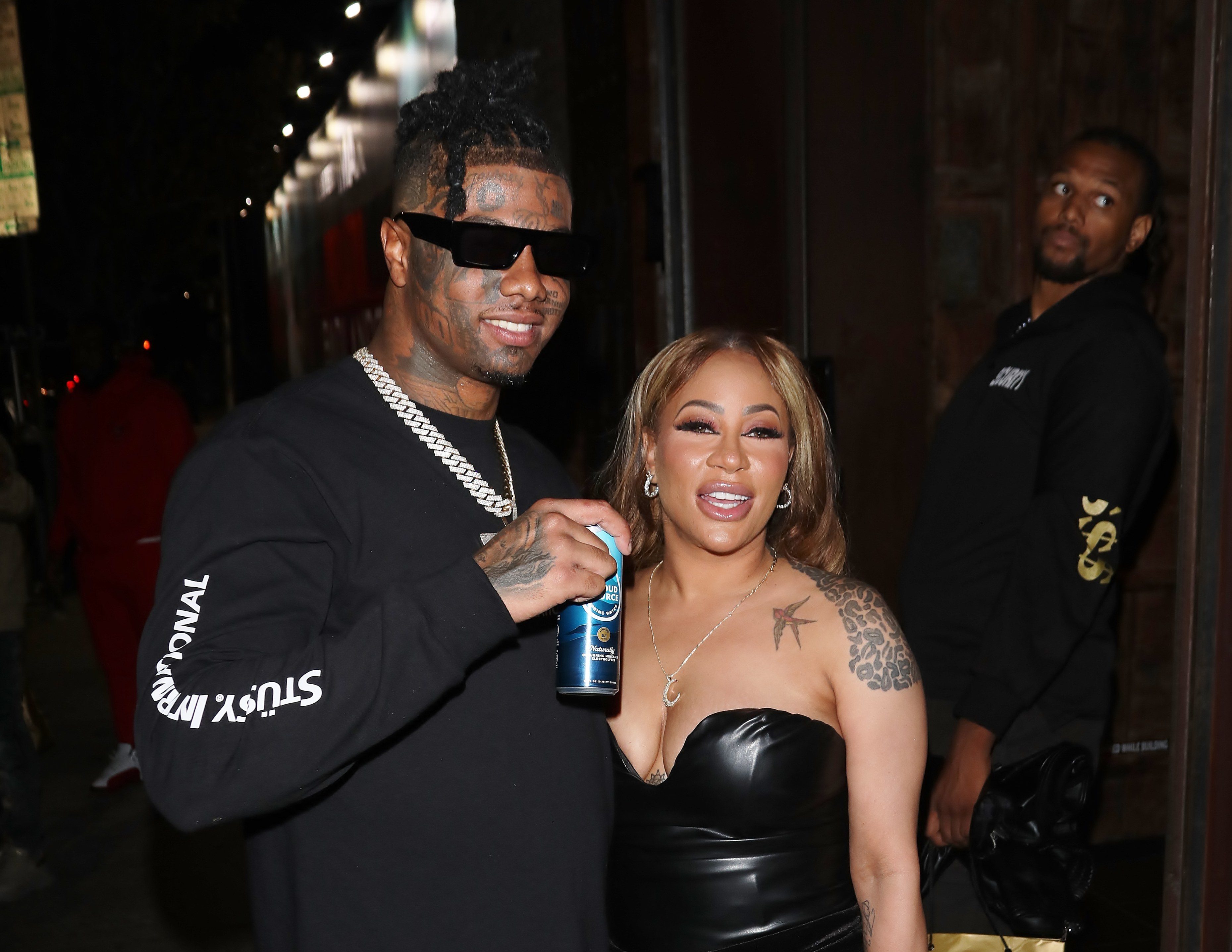 What’s Tea?! Blueface & Hazel E Spark Reactions After Locking Lips During Cozy Dinner Date (VIDEO) | FROUSA NEWS