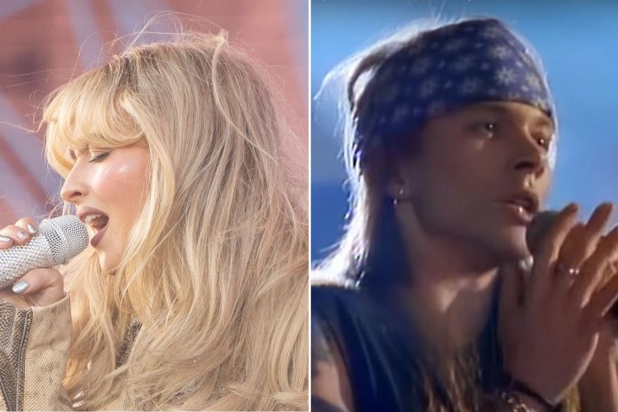 Massive Pop Star Covering Guns N’ Roses Hit Dressed As Axl Rose Resurfaces Online