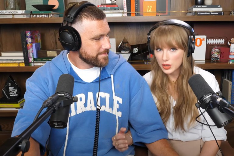 Taylor Swift and Travis Kelce Get Loose Doing Vocal Warm-Ups in ‘New Heights’ Podcast Outtakes: ‘I’M REALLY EXCITED!’ Taylor Swift and Travis Kelce Get Loose Doing Vocal Warm-Ups in ‘New Heights’ Podcast Outtakes: ‘I’M REALLY EXCITED!’