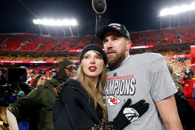 Taylor Swift Jokes She Might Upset a ‘Lot of Male Sports Fans’ by Appearing on Travis Kelce’s Podcast Taylor Swift Jokes She Might Upset a ‘Lot of Male Sports Fans’ by Appearing on Travis Kelce’s Podcast