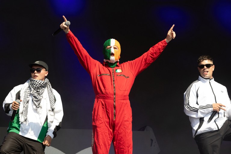 Kneecap Blasts Norwegian Government at Oslo Festival, Accusing It of Funding ‘Genocide’ Against Palestinians Kneecap Blasts Norwegian Government at Oslo Festival, Accusing It of Funding ‘Genocide’ Against Palestinians